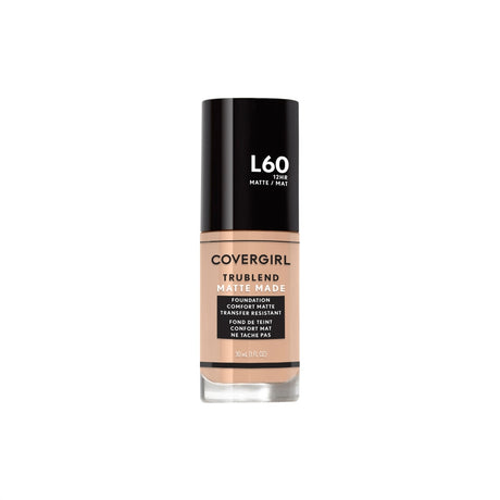 COVERGIRL TruBlend Matte Made Liquid Foundation - L60 Light Nude-3614225303302-LR-324034-1-LR eShop