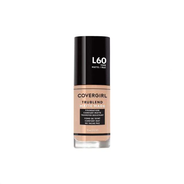 COVERGIRL TruBlend Matte Made Liquid Foundation - L60 Light Nude-3614225303302-LR-324034-1-LR eShop