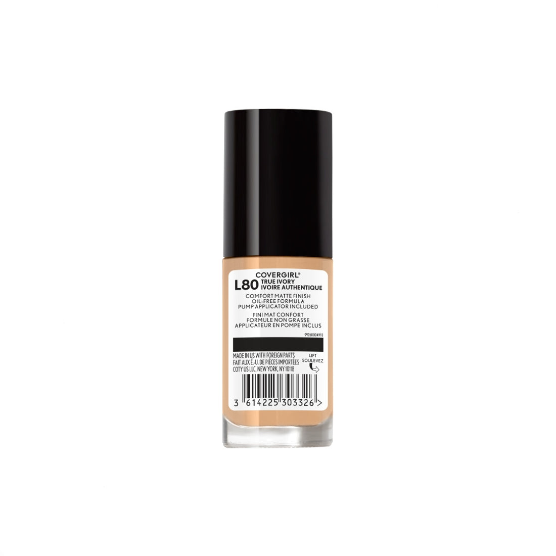 COVERGIRL TruBlend Matte Made Liquid Foundation - L80 True Ivory-3614225303326-LR-324036-4-LR eShop