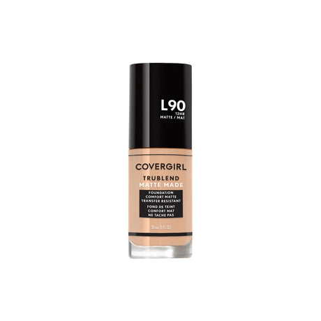 COVERGIRL TruBlend Matte Made Liquid Foundation - L90 Classic Beige-3614225303265-LR-324037-1-LR eShop