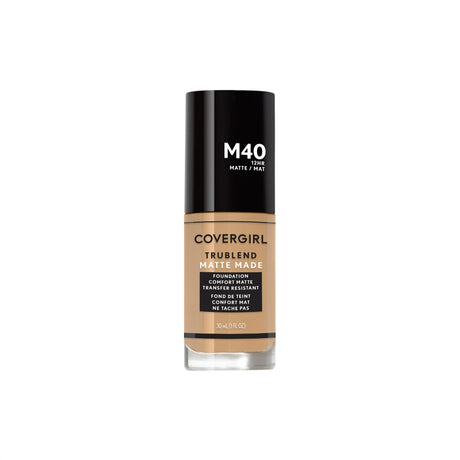 COVERGIRL TruBlend Matte Made Liquid Foundation - M40 Warm Nude-3614225304439-LR-324042-1-LR eShop