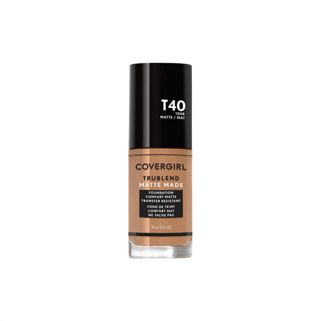 COVERGIRL TruBlend Matte Made Liquid Foundation - T40 Sun Beige-3614225304316-LR-324052-1-LR eShop