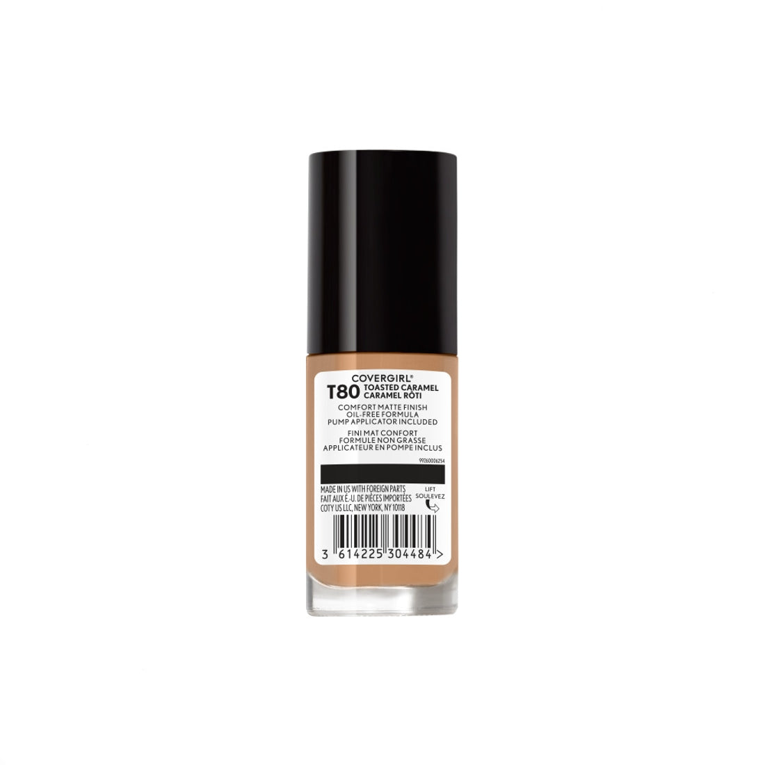COVERGIRL TruBlend Matte Made Liquid Foundation - T80 Toasted Caramel-3614225304484-LR-324056-4-LR eShop