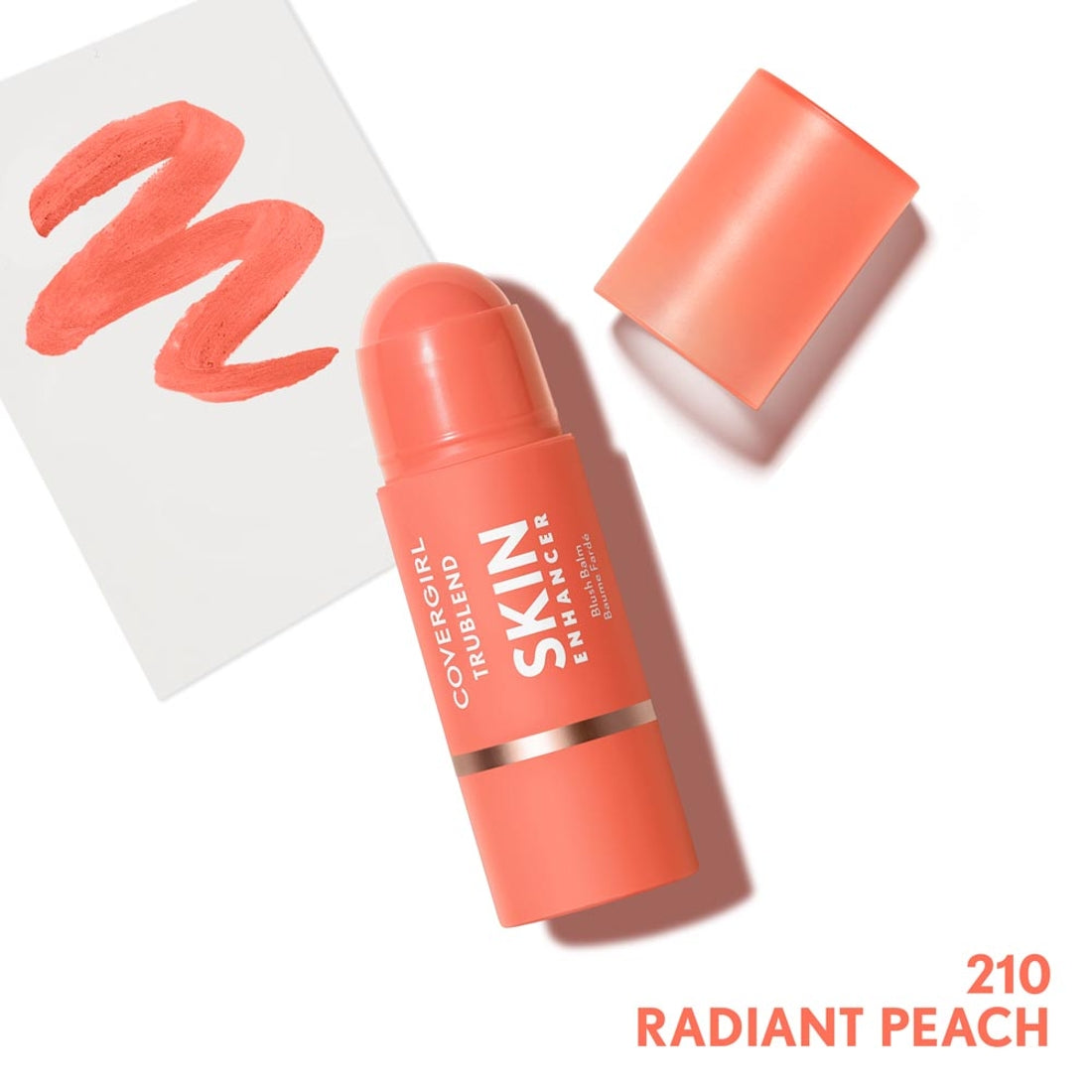 COVERGIRL TruBlend Skin Enhancer Blush Balm - 210 Radiant Peach-3616305709806-LR-356810-2-LR eShop