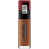 L'Oreal Paris Infallible 24 Hour Fresh Wear Foundation, Lightweight, Deep Golden, 1 oz.