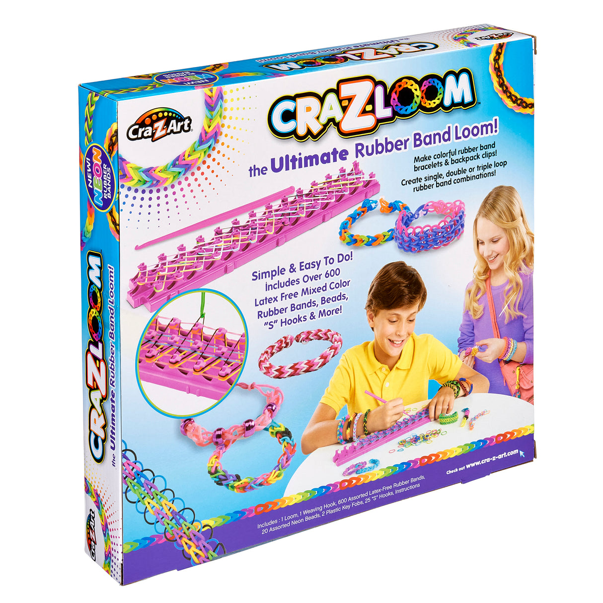 Cra-Z-Art Cra-Z-Loom Ultimate Rubber Band Loom-884920191280-LR-338390-6-LR eShop