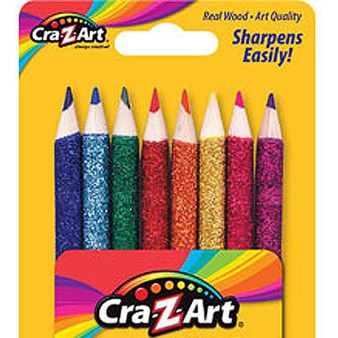 Cra-Z-Art Glitter Colored Pencils, 8 Count-884920104327-LR-323473-2-LR eShop