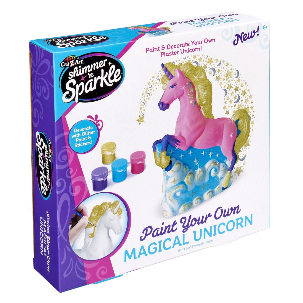 Cra-Z-Art Shimmer ‘n Sparkle Paint Your Own Magical Unicorn-884920176898-LR-323702-6-LR eShop