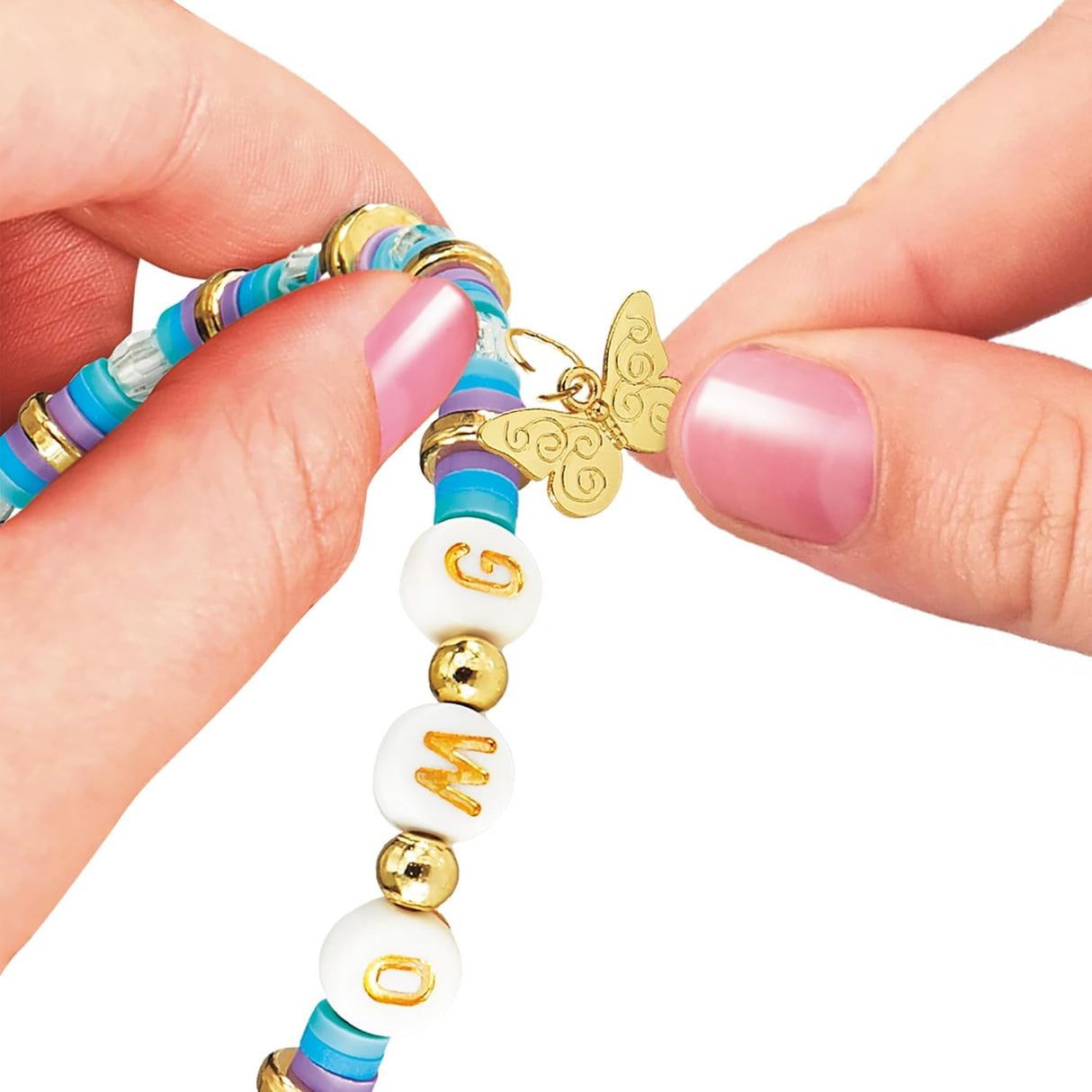Cra-Z-Art Shimmer 'n Sparkle Sparkling A-Z Fashion Bracelets Making Kit-884920656253-LR-357625-3-LR eShop