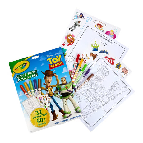 Crayola 32 Pages Color and 50+ Sticker Activity Foldalope Toy Story 5-071662229245-LR-363826-2-LR eShop