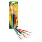 Crayola Big Paint Brushes with Round Tips, 4 count-071662535216-LR-359395-2-LR eShop