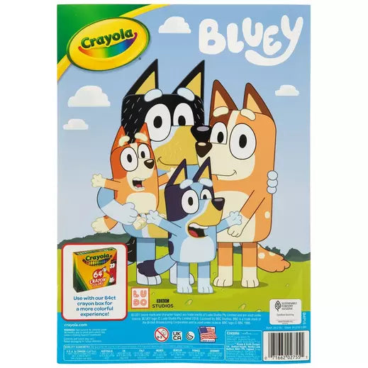 Crayola Bluey Coloring Book, 96 pages-071662027551-LR-355002-4-LR eShop