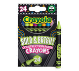 Crayola Bold & Bright Construction Paper Crayons, 24 count-071662034634-LR-355003-1-LR eShop