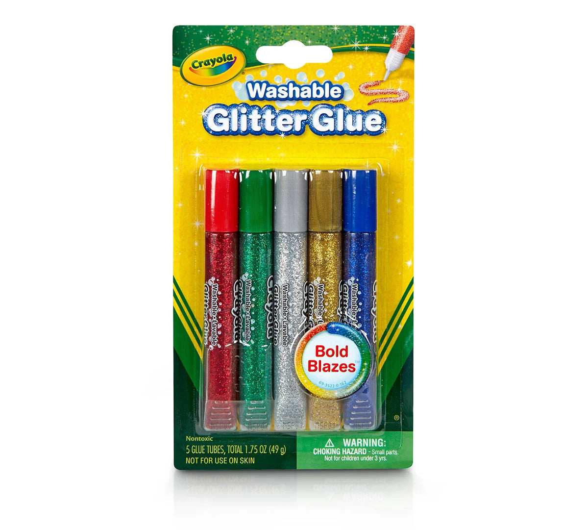 Crayola Bold Washable Glitter Glue, 5 count-071662035228-LR-144188-1-LR eShop