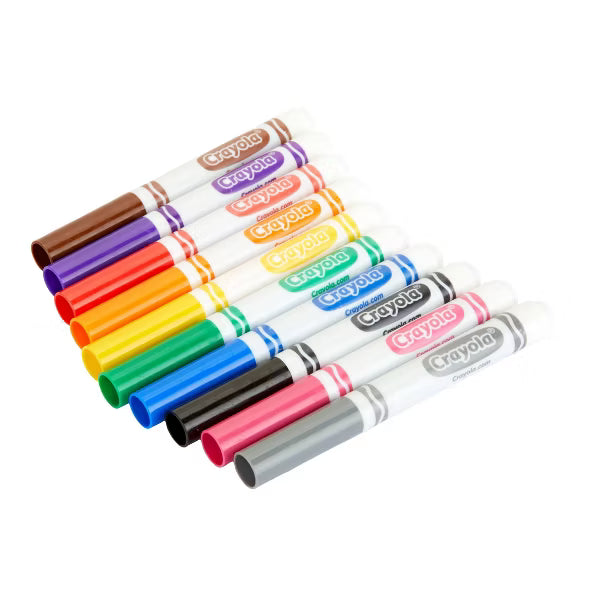 Crayola Broad Line Markers - Classic Colors, 10 count-071662077228-LR-112485-3-LR eShop