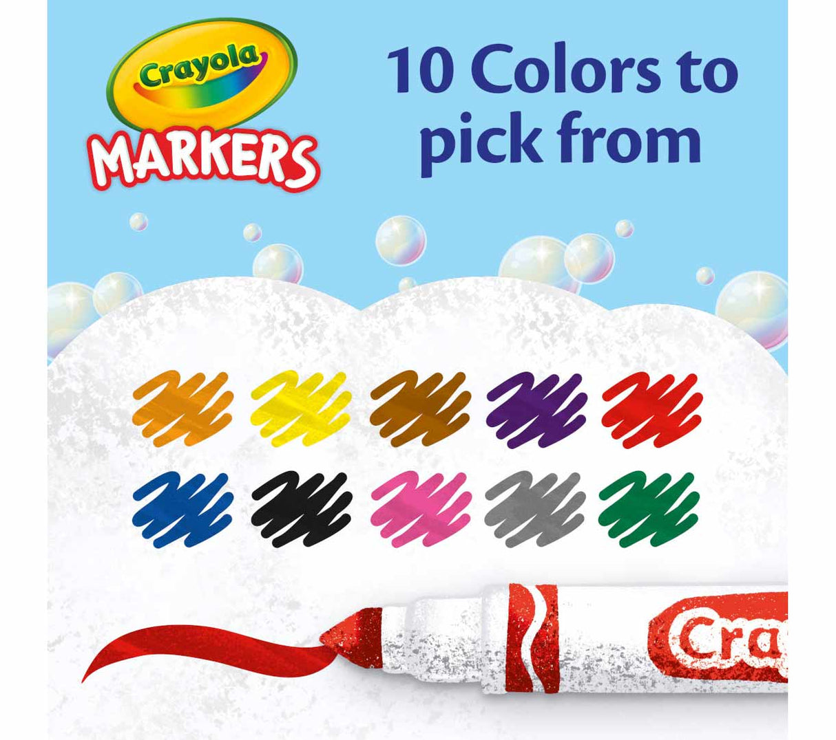 Crayola Broad Line Markers - Classic Colors, 10 count-071662077228-LR-112485-4-LR eShop