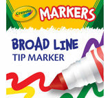Crayola Broad Line Markers - Classic Colors, 10 count-071662077228-LR-112485-5-LR eShop