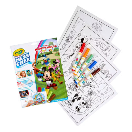 Crayola Color Wonder Mickey Mouse Roadster Racer Coloring Set, 18 pages-071662270063-LR-342287-2-LR eShop