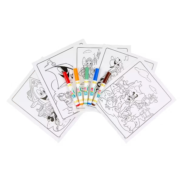 Crayola Color Wonder Mickey Mouse Roadster Racer Coloring Set, 18 pages-071662270063-LR-342287-3-LR eShop