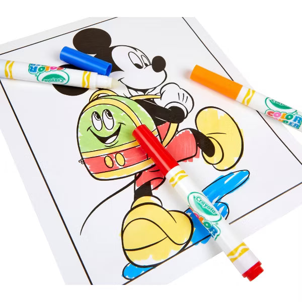 Crayola Color Wonder Mickey Mouse Roadster Racer Coloring Set, 18 pages-071662270063-LR-342287-4-LR eShop