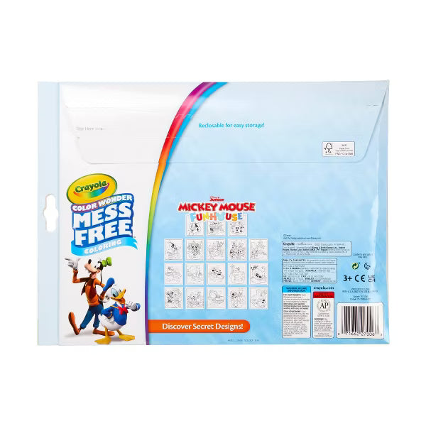 Crayola Color Wonder Mickey Mouse Roadster Racer Coloring Set, 18 pages-071662270063-LR-342287-6-LR eShop