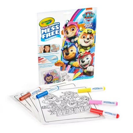 Crayola Color Wonder PAW Patrol Coloring Set, 18 pages-071662470074-LR-331157-2-LR eShop
