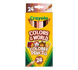 Crayola Colors of the World Skin Tone Colored Pencils, 24 count-071662246075-LR-342286-1-LR eShop
