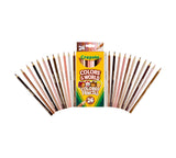 Crayola Colors of the World Skin Tone Colored Pencils, 24 count-071662246075-LR-342286-3-LR eShop