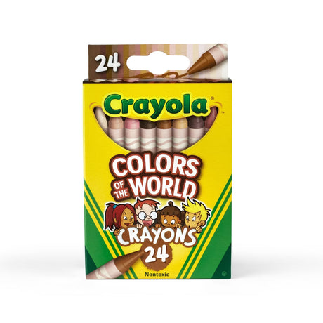 Crayola Colors of the World Skin Tone Crayons, 24 count-071662201081-LR-339628-1-LR eShop