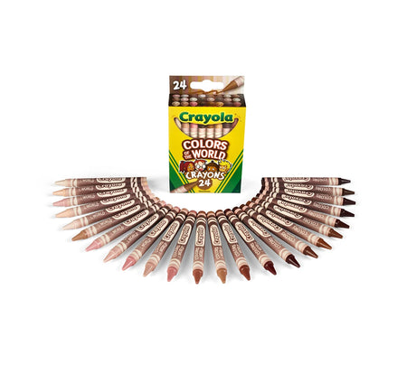 Crayola Colors of the World Skin Tone Crayons, 24 count-071662201081-LR-339628-2-LR eShop