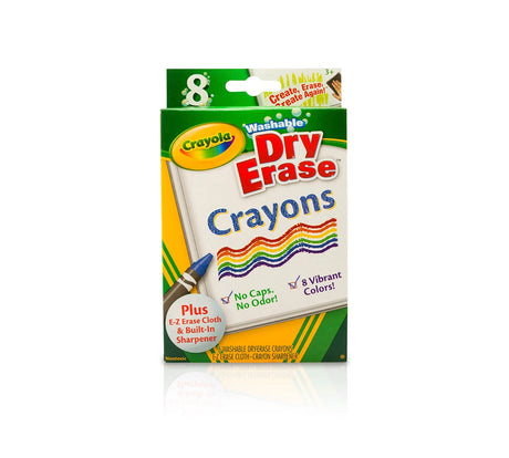 Crayola Dry-Erase Crayons, 8 count-071662098520-LR-240609-1-LR eShop