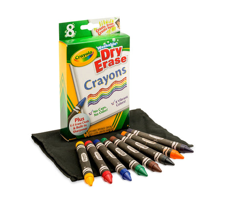 Crayola Dry-Erase Crayons, 8 count-071662098520-LR-240609-2-LR eShop