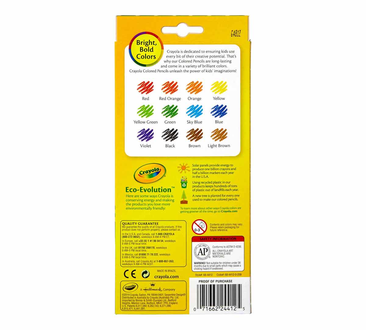 Crayola Erasable Colored Pencils, 12 count-071662244125-LR-206350-7-LR eShop