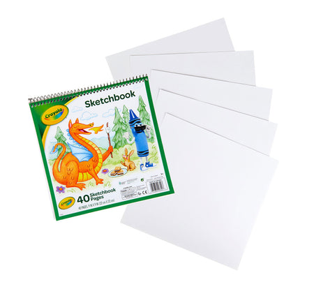 Crayola Kid's Sketchbook, 40 pages-071662993443-LR-206326-2-LR eShop