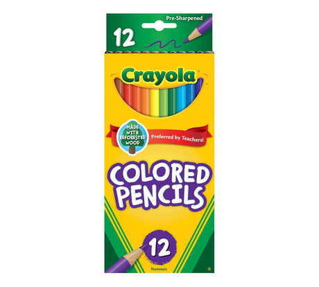 Crayola Long Colored Pencils, 12 count-071662040123-LR-63818-1-LR eShop