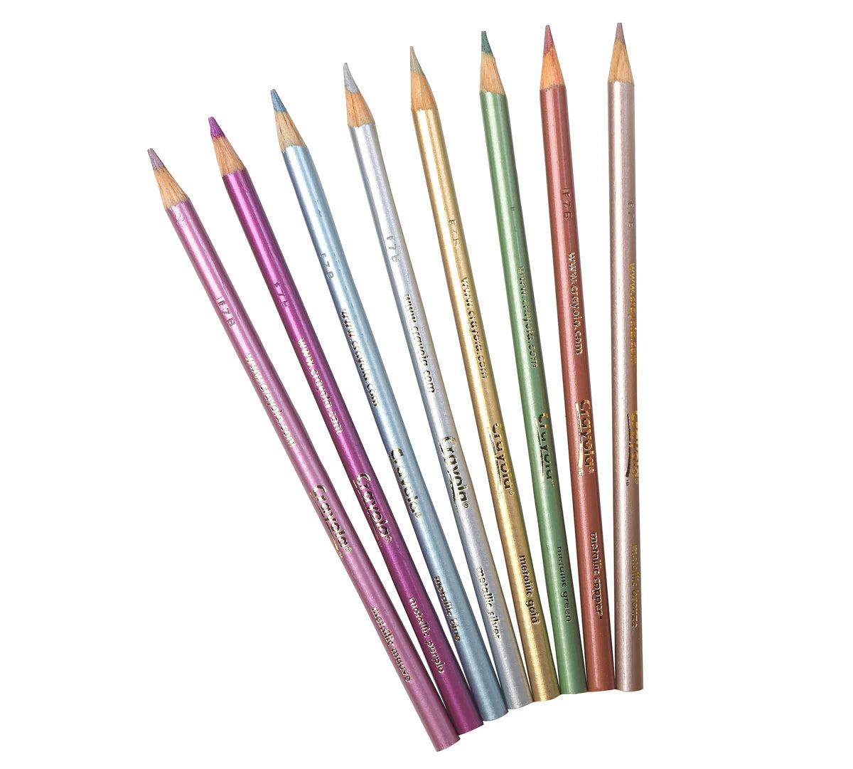 Crayola Metallic Colored Pencils, 8 count-071662337087-LR-355014-2-LR eShop
