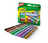 Crayola Metallic Markers, 8 count-071662286286-LR-300900-3-LR eShop