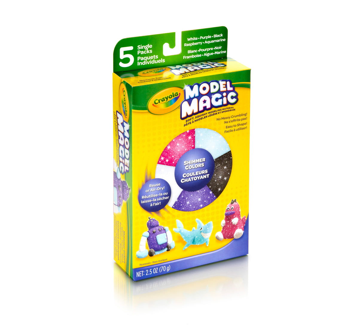 Crayola Model Magic Shimmer Variety Pack, 5 count-071662322298-LR-355013-6-LR eShop