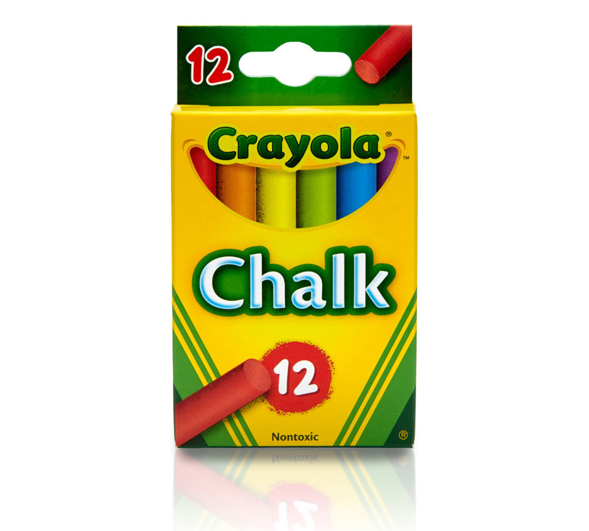 Crayola Multi-Colored Chalk, 12 count-071662008161-LR-116645-1-LR eShop