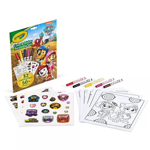 Crayola PAW Patrol Color & Sticker Activity Set, 32 pages-071662027414-LR-349865-2-LR eShop