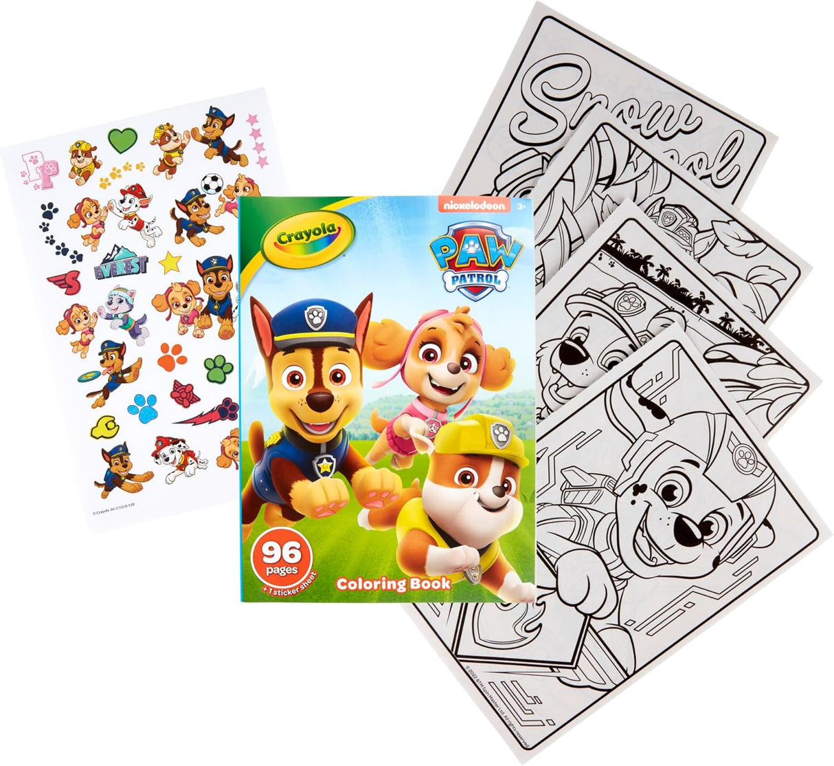 Crayola PAW Patrol Coloring Book, 96 pages-071662227258-LR-355010-2-LR eShop