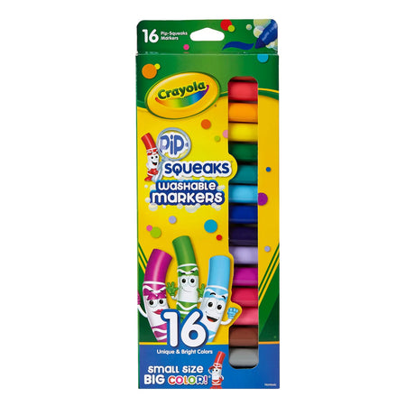 Crayola Pipsqueaks Washable Markers, 16 count-071662087036-LR-171383-1-LR eShop