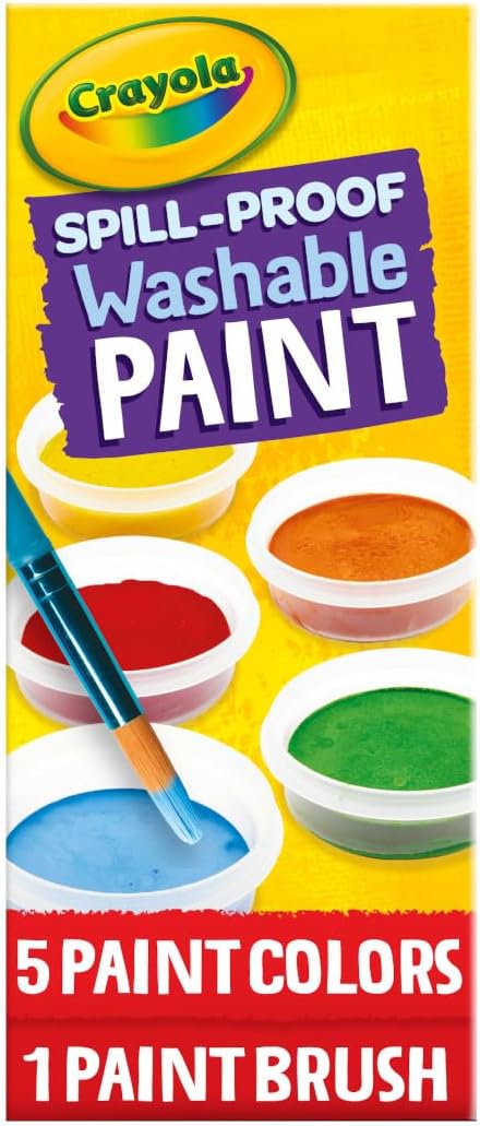 Crayola Spill Proof Washable Paint, 5 count-071662210946-LR-355008-6-LR eShop