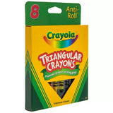 Crayola Triangular Anti-Roll Crayons, 8 count-071662140083-LR-240605-5-LR eShop