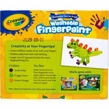 Crayola Washable Fingerpaints- Secondary Colors, 3 count-071662213114-LR-302658-5-LR eShop
