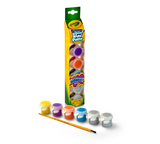 Crayola Washable Kids Paint with Glitter Mix, 6 count-071662301002-LR-244286-5-LR eShop