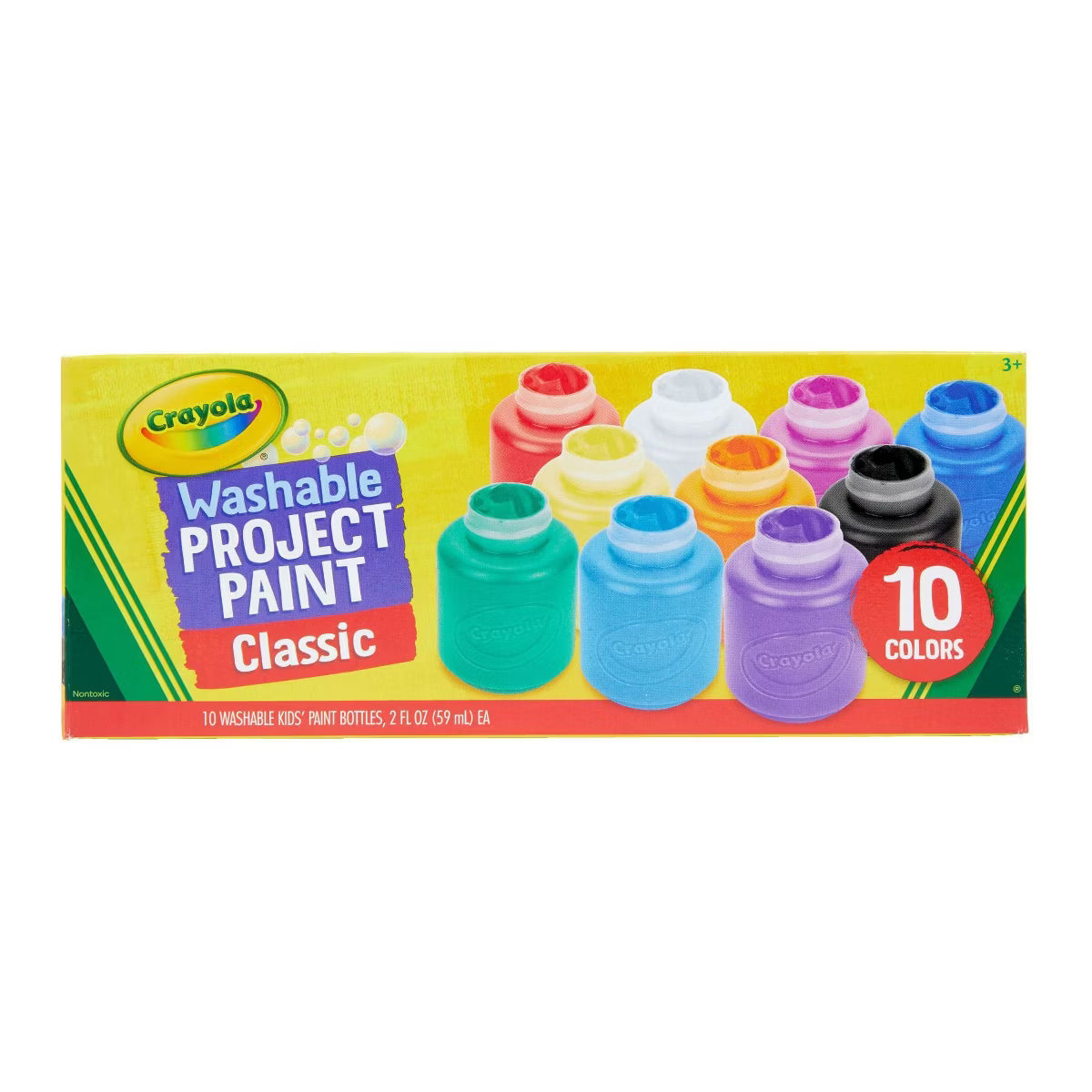 Crayola Washable Kids Project Paints, 10 count-071662112059-LR-169708-1-LR eShop