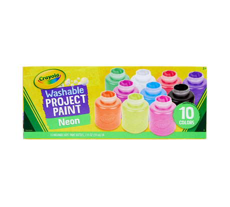 Crayola Washable Neon Paint, 10 count-071662023904-LR-271684-1-LR eShop