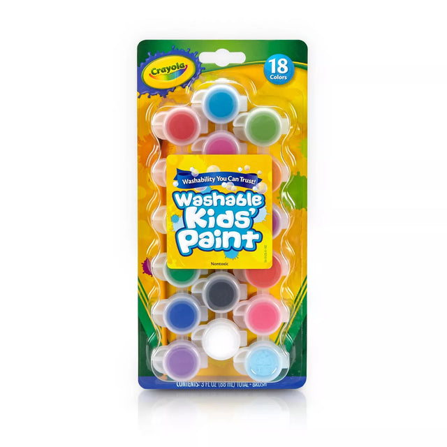 Crayola Washable Paint Set, 18 count-071662003142-LR-107627-1-LR eShop