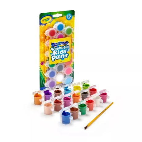 Crayola Washable Paint Set, 18 count-071662003142-LR-107627-2-LR eShop